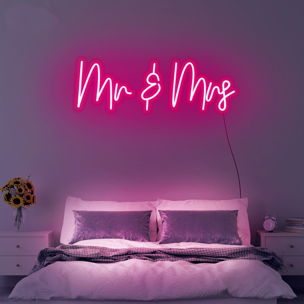 Mr & Mrs - Néon LED - Mon Joli Neon