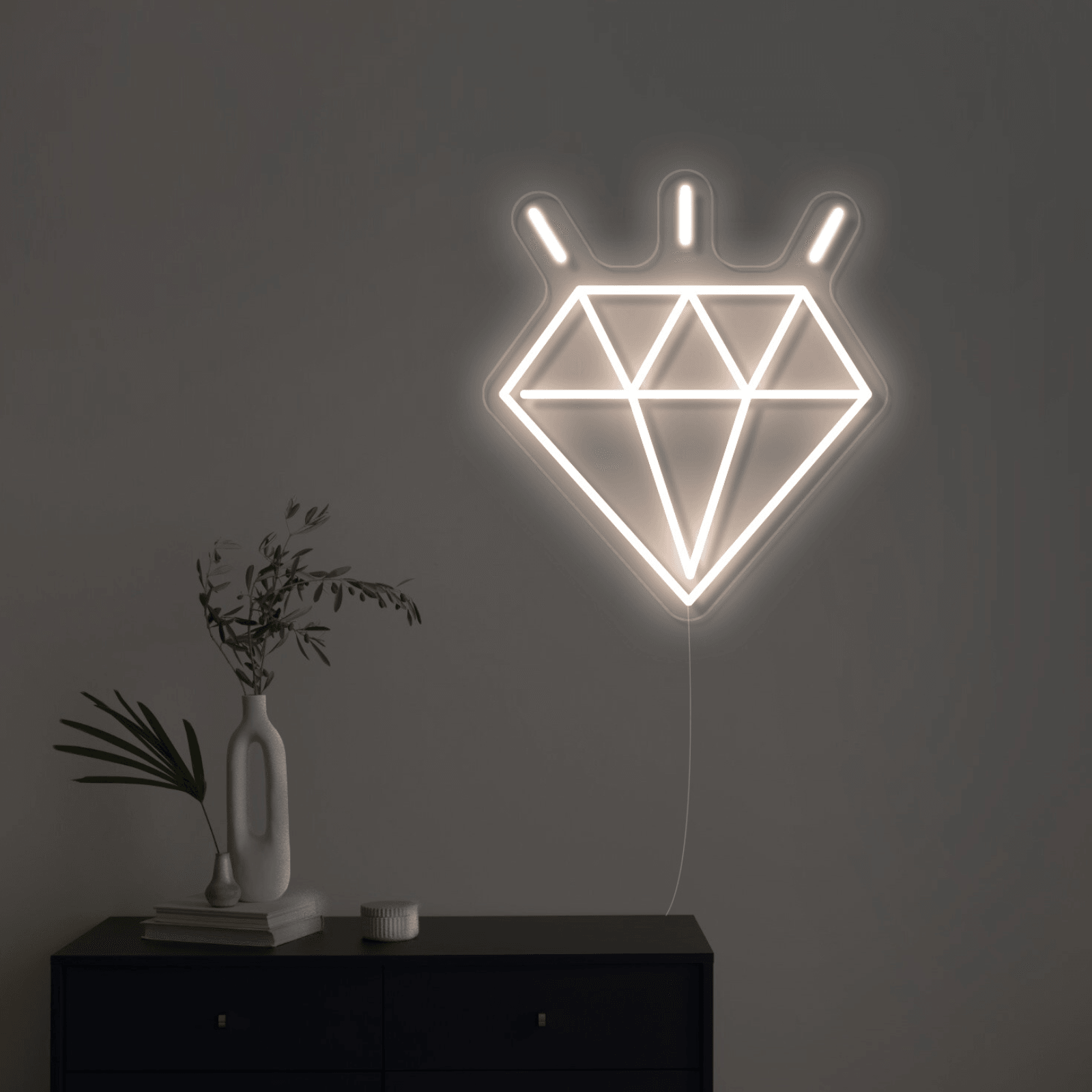 Diamant - Néon LED - Mon Joli Neon