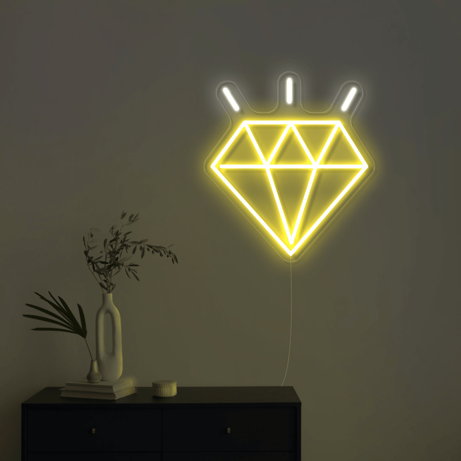 Diamant - Néon LED - Mon Joli Neon