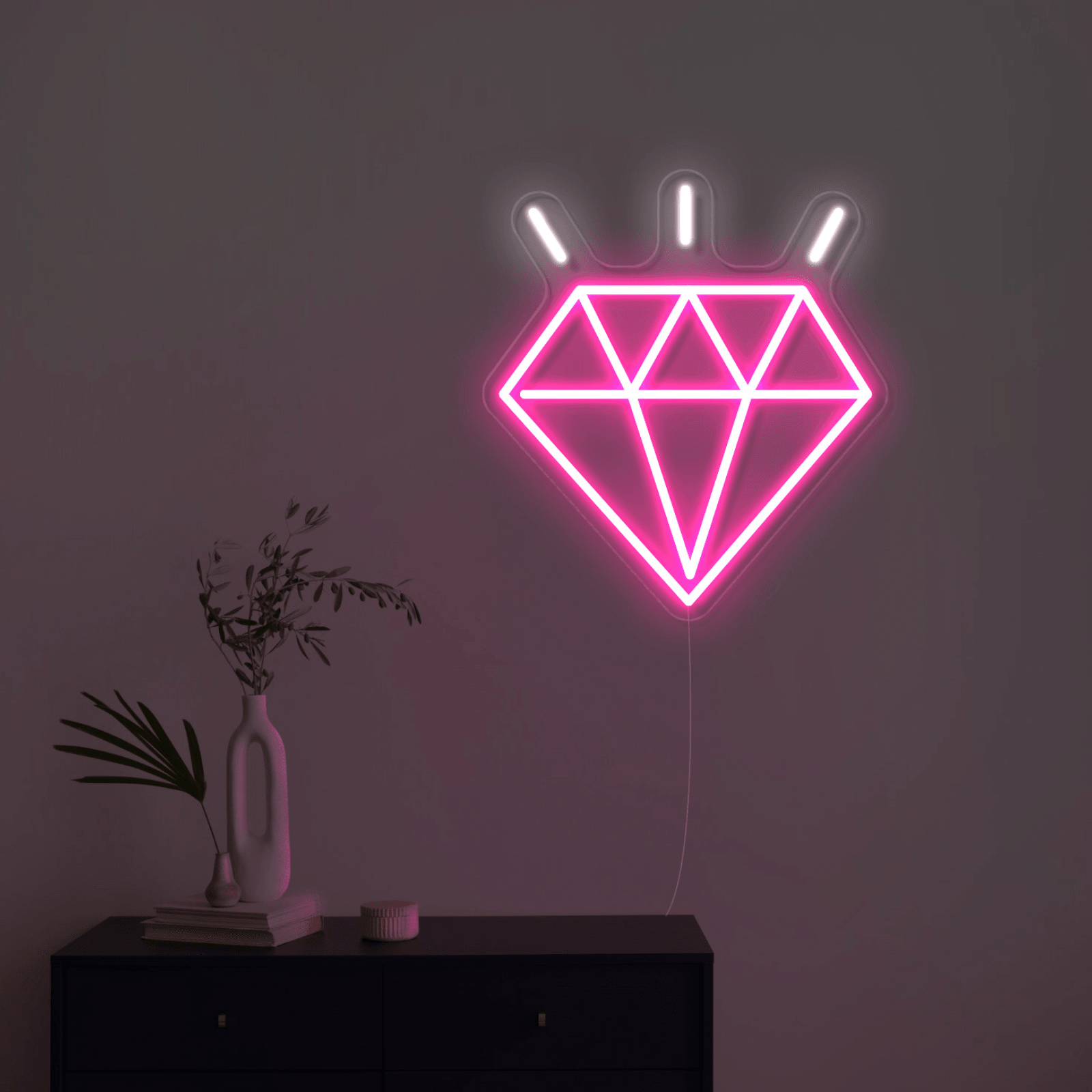 Diamant - Néon LED - Mon Joli Neon