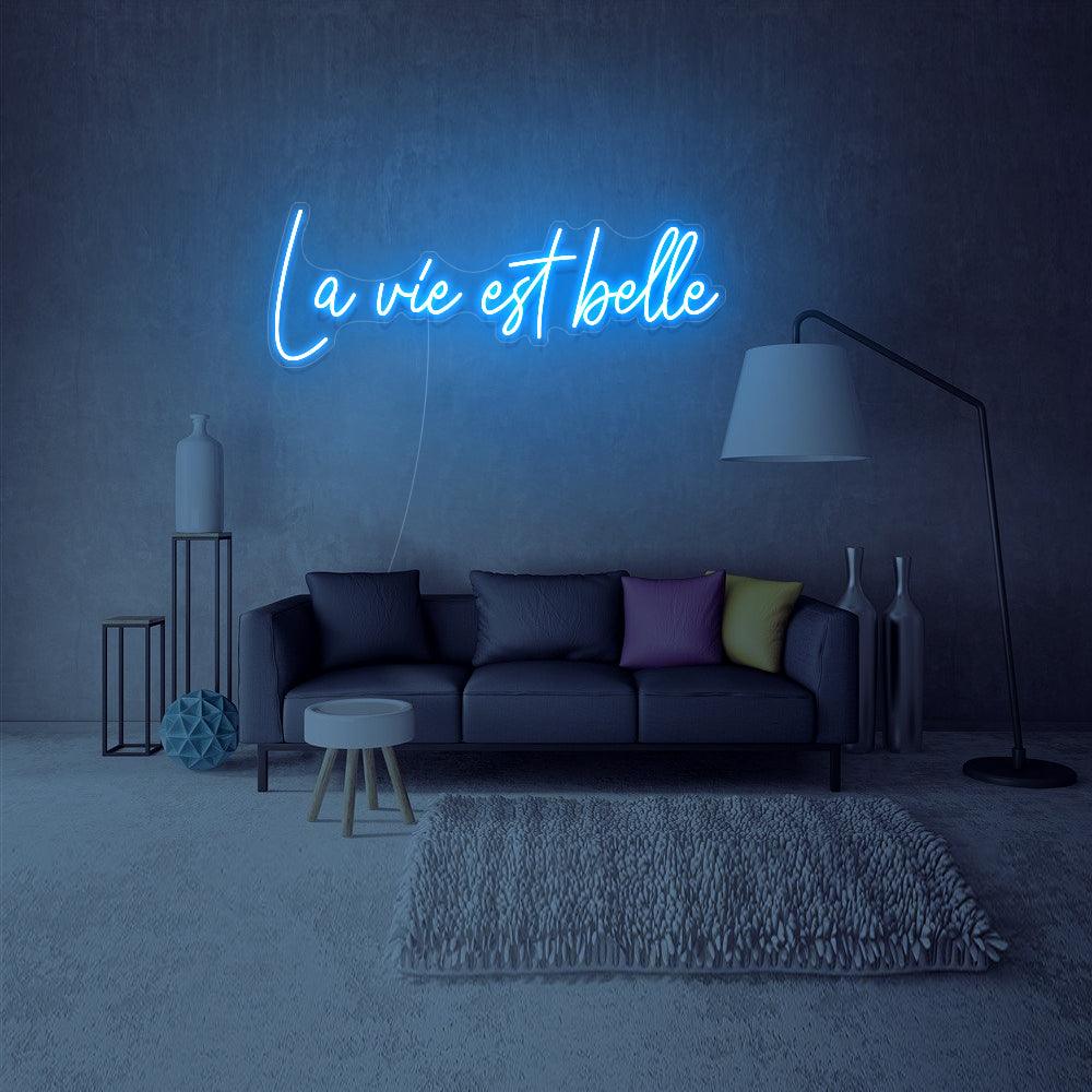 La Vie Est Belle - Néon LED - Mon Joli Neon